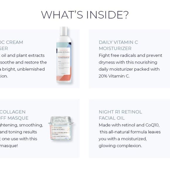 Alana Mitchell Organic Anti-Aging Retinol Skincare Kit - Picture 9 of 10